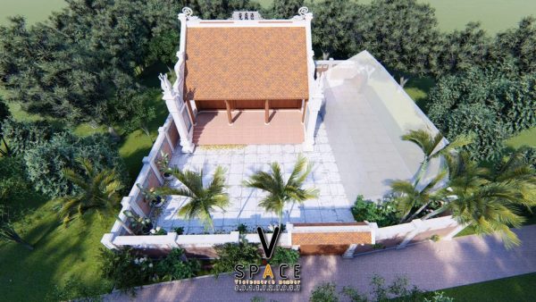 Bản vẽ nhà thờ họ 75m2 tại phường Quy Nhơn, Gia Lai
