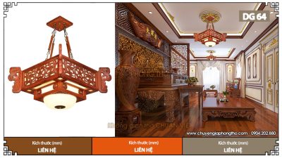 Đèn trang trí nhà thờ họ cao cấp DG64