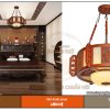 Đèn thả gỗ cao cấp DG66