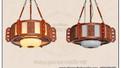 Đèn thả gỗ cao cấp DG66
