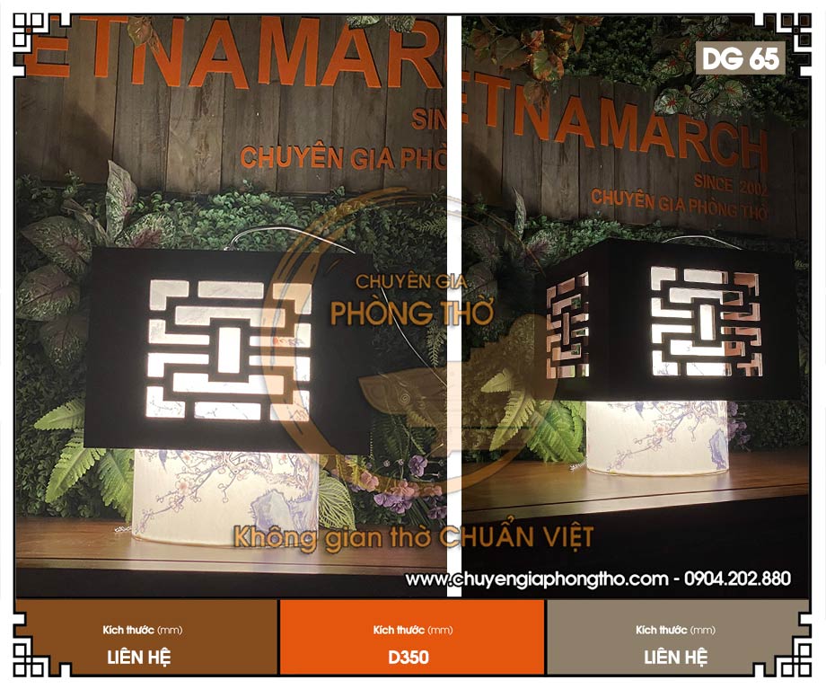 Mẫu đèn trang trí nhà gỗ DG65 Mẫu đèn trang trí nhà gỗ DG65