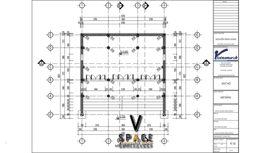 Phối cảnh nhà thờ họ 3 gian kết hợp cột đồng trụ đá tại Thị xã Cửa Lò, Nghệ An Phối cảnh nhà thờ họ 3 gian kết hợp cột đồng trụ đá tại Thị xã Cửa Lò, Nghệ An