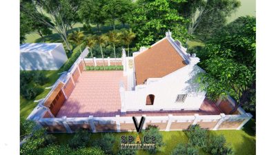 Thiết kế nhà thờ họ 3 gian 2 mái 65m2 tại Phường Biên Hòa, Đồng Nai