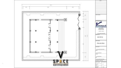 Thiết kế nhà thờ họ 3 gian 2 mái 65m2 tại Phường Biên Hòa, Đồng Nai