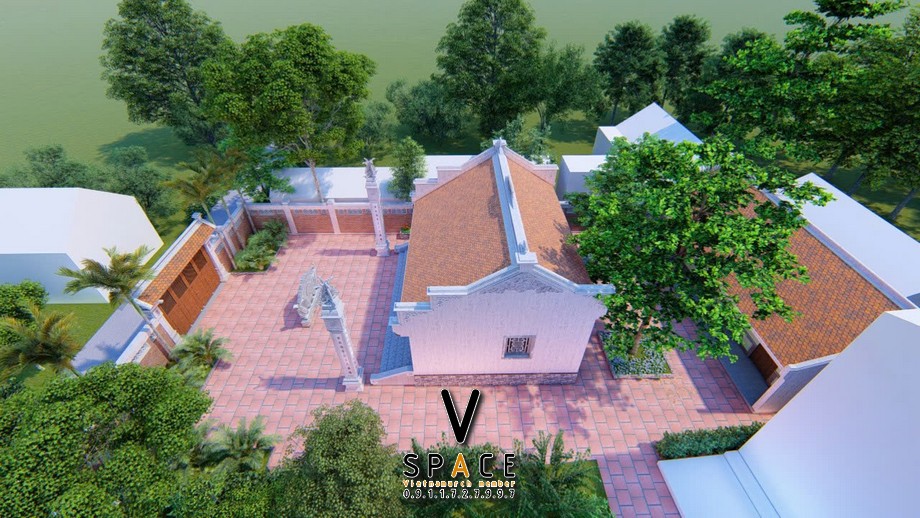 Nhà thờ họ 3 gian 2 mái chữ nhị tại xã Cái Nhum, Vĩnh Long Nhà thờ họ 3 gian 2 mái chữ nhị tại xã Cái Nhum, Vĩnh Long