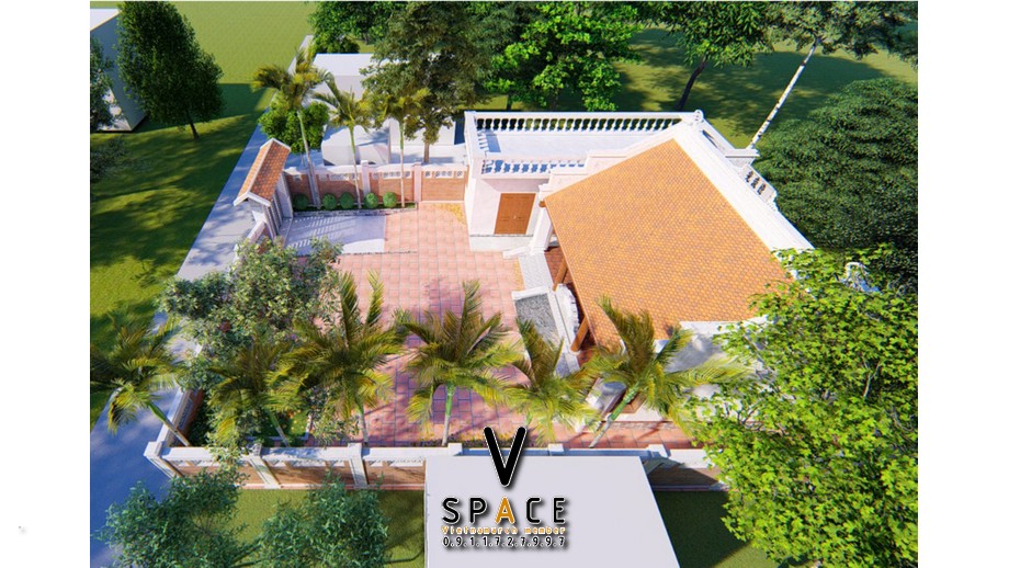 Phối cảnh 3D nhà thờ họ 3 gian 2 mái có tắc môn đá tại Phường Ninh Kiều, Cần Thơ Phối cảnh 3D nhà thờ họ 3 gian 2 mái có tắc môn đá tại Phường Ninh Kiều, Cần Thơ