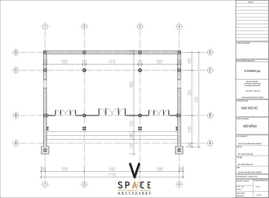 Phối cảnh nhà thờ họ 3 gian 2 mái có nhà phụ trợ tại xã Đông Anh, Hà Nội Phối cảnh nhà thờ họ 3 gian 2 mái có nhà phụ trợ tại xã Đông Anh, Hà Nội