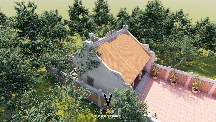 Bản vẽ nhà thờ họ 3 gian 2 mái có hậu cung tại xã Vĩnh Hậu, An Giang Bản vẽ nhà thờ họ 3 gian 2 mái có hậu cung tại Xã Vĩnh Hậu, An Giang