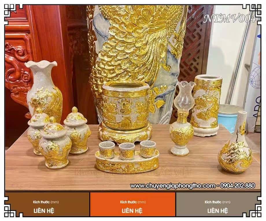 Bộ đồ thờ men rạn nổi dát vàng cao cấp bo-do-tho-men-ran-noi-dat-vang-cao-cap-3